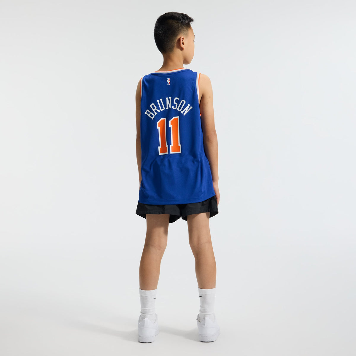 Youth New York Knicks Jalen Brunson Fanatics Blue Fast Break Replica Player Jersey - Icon Edition