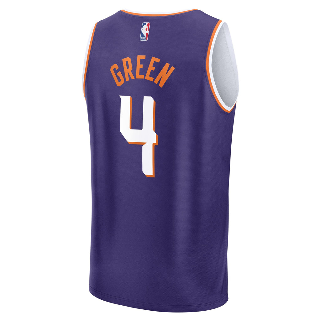 Youth Phoenix Suns Jalen Green Fanatics Purple Fast Break Replica Jersey - Icon Edition