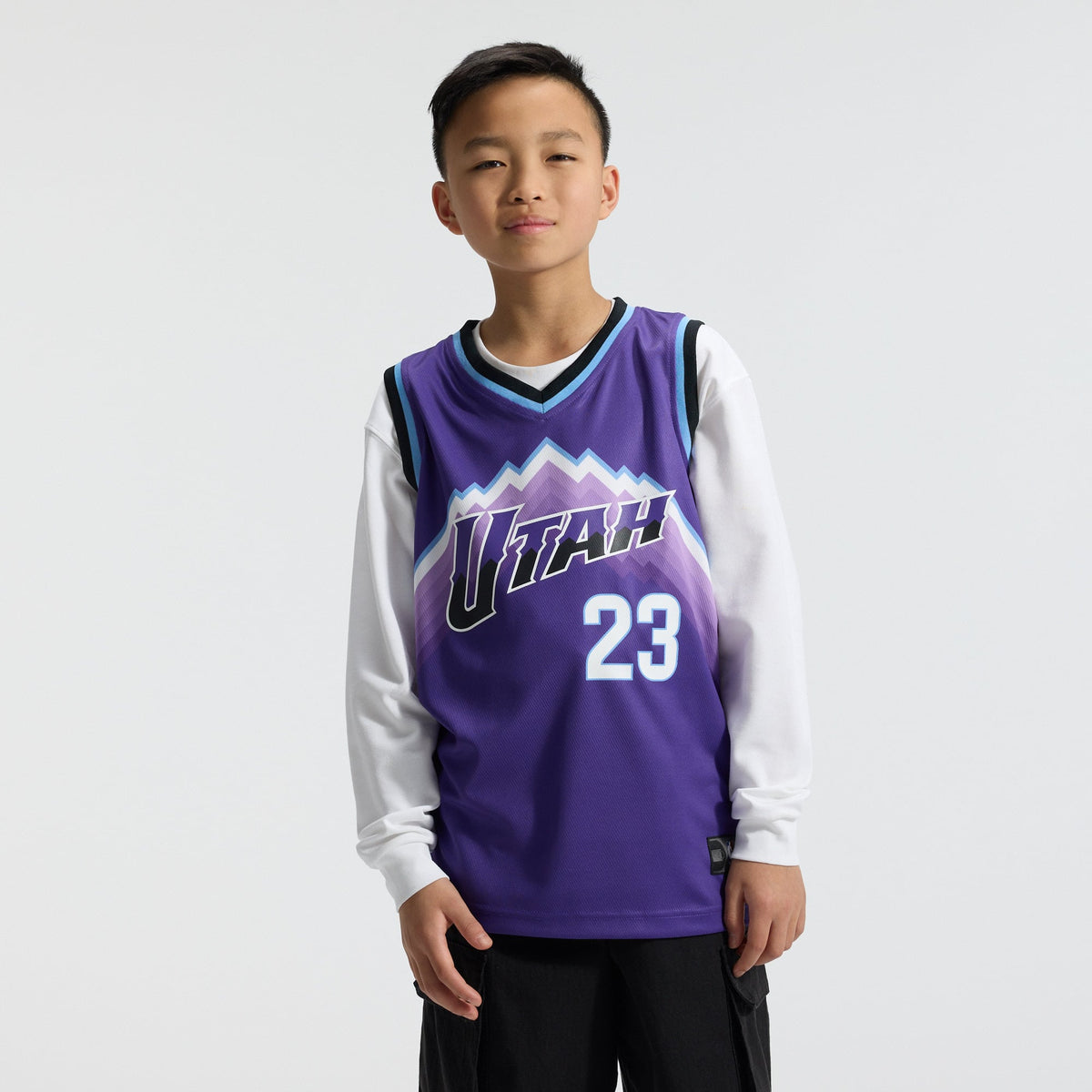 Youth Utah Jazz Lauri Markkanen Fanatics Purple Fast Break Replica Jersey - Icon Edition