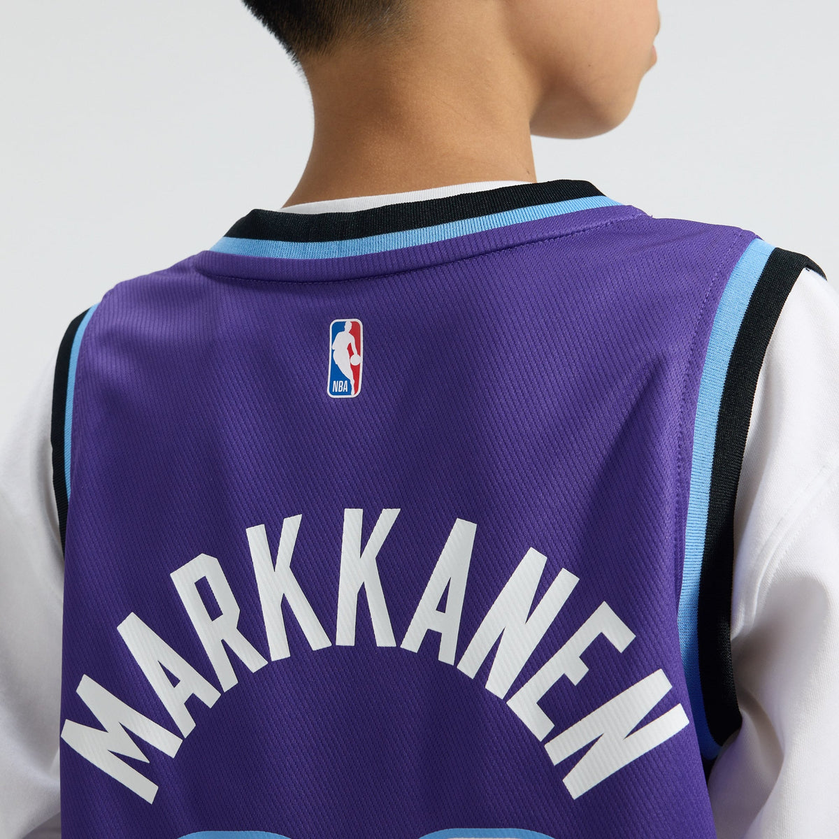 Youth Utah Jazz Lauri Markkanen Fanatics Purple Fast Break Replica Jersey - Icon Edition