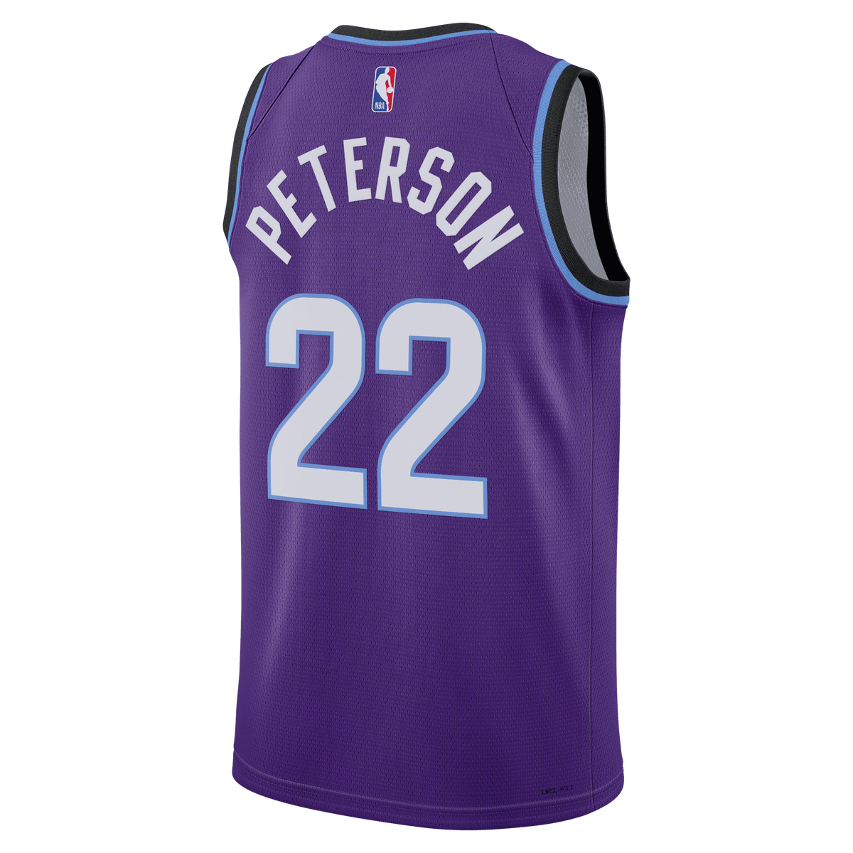Youth Utah Jazz Darryn Peterson Nike Purple Swingman Jersey - Icon Edition