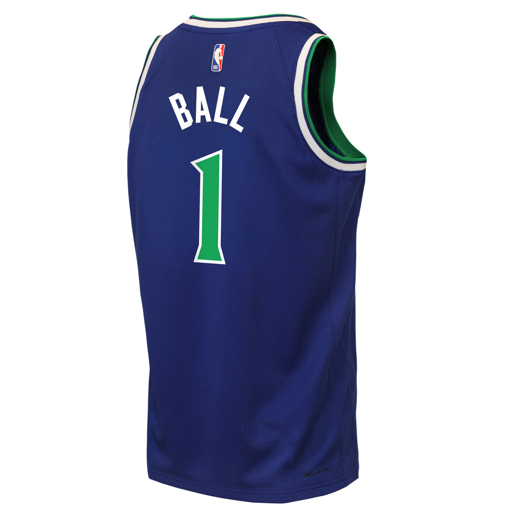 Youth Minnesota Timberwolves LaMelo Ball Nike Blue Swingman Jersey - Icon Edition