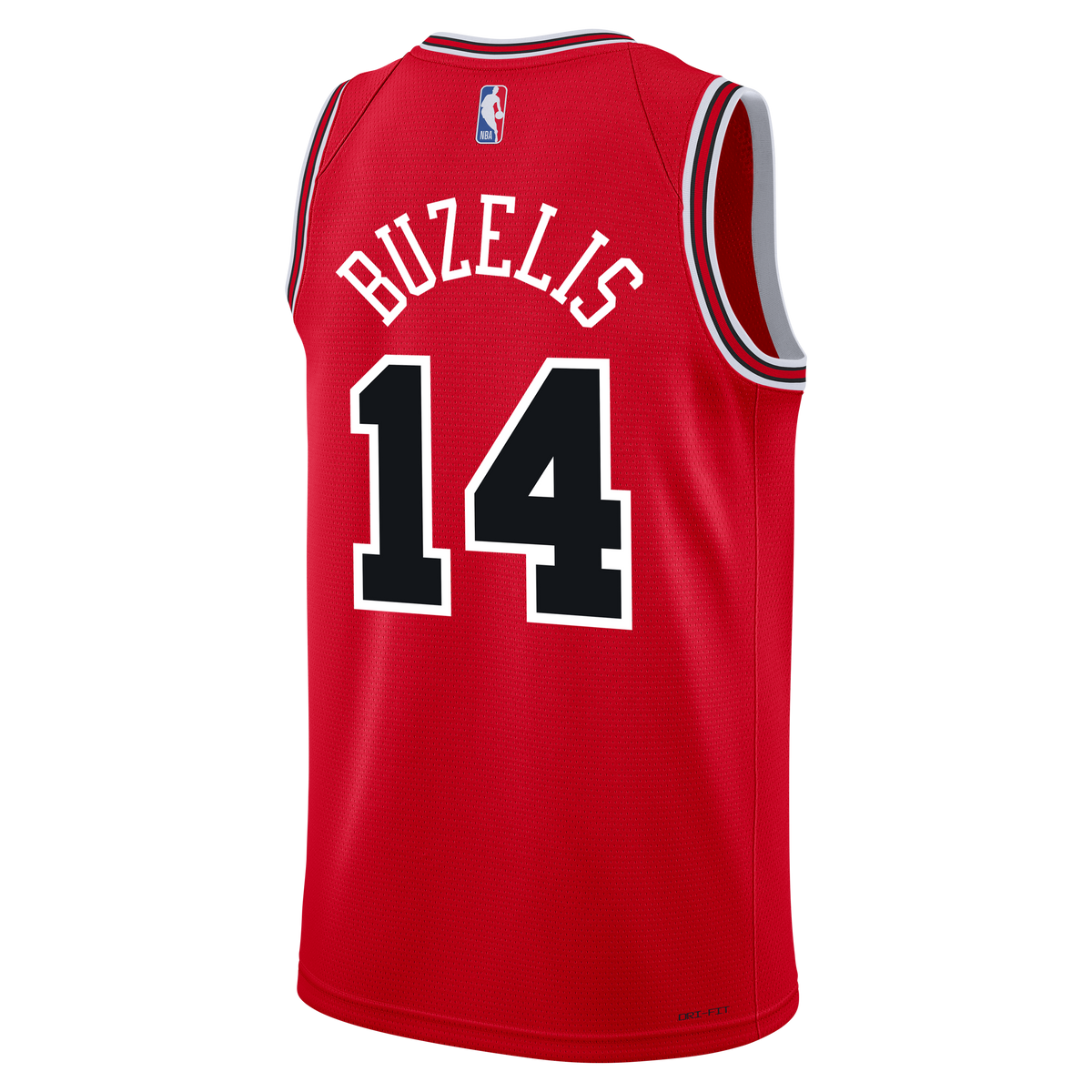 Youth Chicago Bulls Matas Buzelis Nike Red Swingman Jersey - Icon Edition