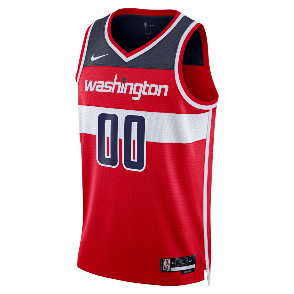 Youth Washington Wizards TBD Nike Red 2026 NBA Draft First Round Pick Swingman Player Jersey - Icon Edition