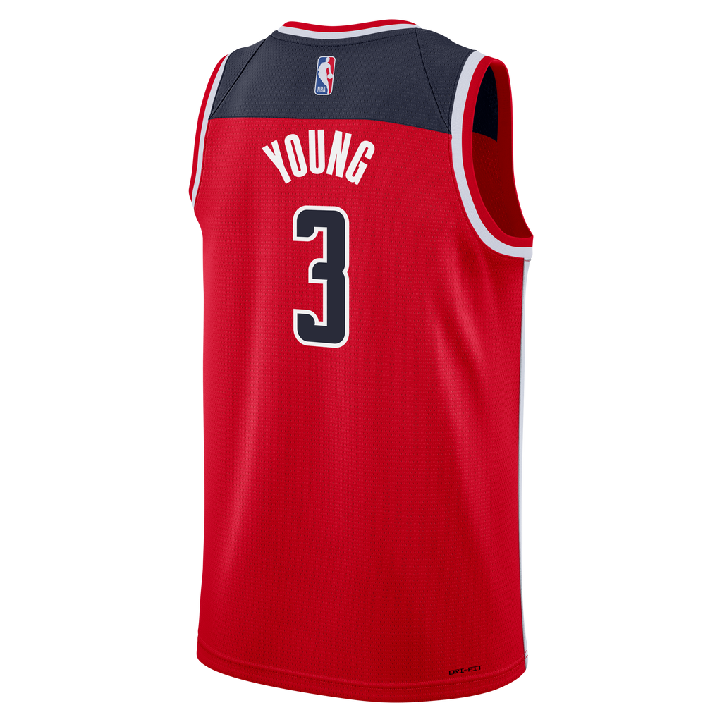 Youth Washington Wizards Trae Young Nike Red Swingman Jersey - Icon Edition